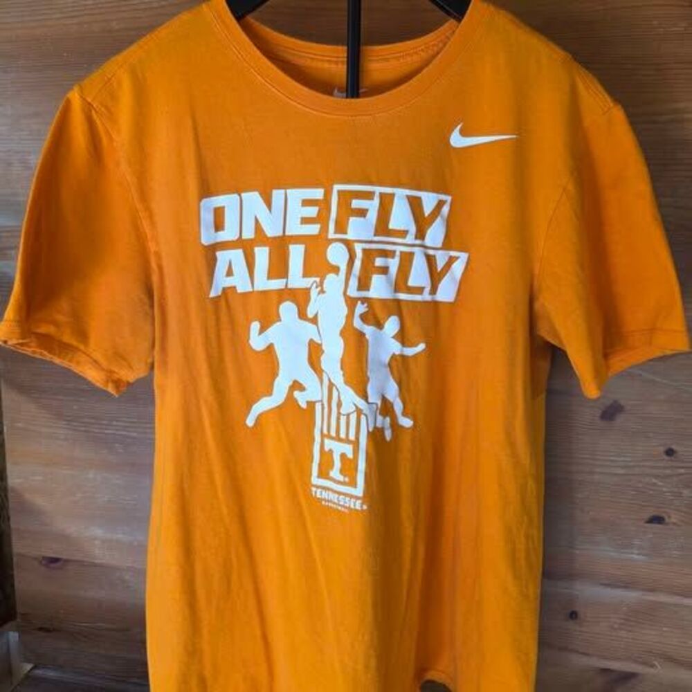 Nike Tennessee Volunteers Basketball T-Shirt Size L Orange